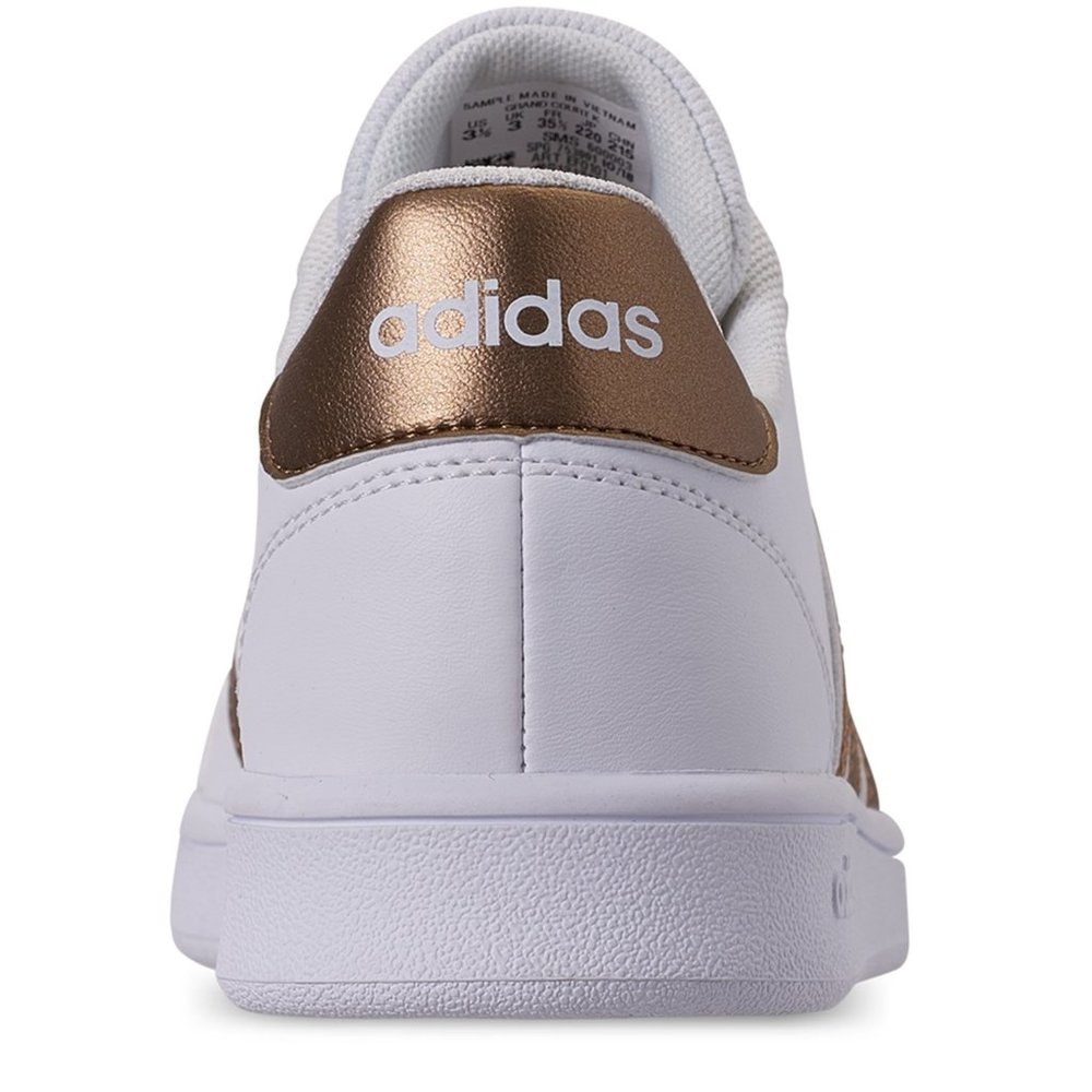 adidas Big Girls' Grand Court Casual Sneakers - Picture 4 of 16